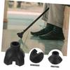 NOLITOY Elderly Walking Cane Tips Non Slip Walking Cane Tips Replacement for Protection Stability Comfort view 3