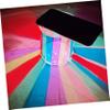 OSALADI 9sheets Diy Craft Cellophane Wraps Iridescent Red Wrapping Paper for Parties view 2