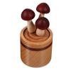 RORPOIR Mini Cute Wooden Essential Oil Diffuser for Home Office Car Natural Scent Aromatherapy view 1