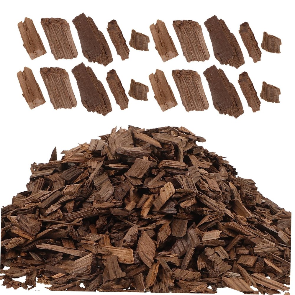 IMIKEYA 1 Pack Moderate Oak Slices Charred Chip for Winemaking Home Brewing Equipment Wine Making Supplies Wine Supplies Home Brewing Supplies Home Brewing Accessory Coffee Wooden