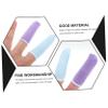 100pcs Breathable Cotton Finger Covers Practical Finger Protectors for Carving Sewing and Crafts Assorted Styles Reusable and Washable Style view 3