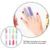 100pcs Breathable Cotton Finger Covers Practical Finger Protectors for Carving Sewing and Crafts Assorted Styles Reusable and Washable Style view 4