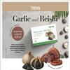 Tiens Organic Garlic & Reishi Mushroom Capsules Herbal Food Supplement for General Well-Being 60 Capsules view 3