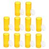 CALLARON 10pcs Plastic Pill Bottle for Travel Medicine Organizer Locking Mechanism Organizer Empty Pill Case Vials Jar view 1