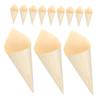 GANAZONO 50pcs Egg Container Shape Ice Cream Serving for Parties Catering Restaurants view 1