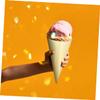 GANAZONO 50pcs Egg Container Shape Ice Cream Serving for Parties Catering Restaurants view 4
