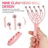 WRITWAA 2 Pack Scalp Massager with 9 Claws Handheld Head Massage Tool for Deep Relaxation Pressure Point Massage Portable Head Massager for Home Office Spa view 4
