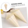 CALLARON 2sets Delicate Dessert Cones Compact Ice Cones for Charcuterie Food Sticks Cream 150pcs*2 view 2