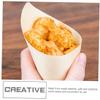 CALLARON 2sets Delicate Dessert Cones Compact Ice Cones for Charcuterie Food Sticks Cream 150pcs*2 view 3
