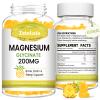 200MG Magnesium Glycinate Gummies, High Absorption Magnesium Glycinate Supplements for Relaxation, Magnesium Chews for Adults and Kids, Pineapple Flavor 120 Count view 1