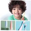 Ipetboom 2pcs Toothbrush Ultra-fine Bristles for Gentle Oral Care Soft-Safe Design for Boy Girl and Toddlers Travel-Friendly Ergonomic Handle view 3