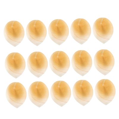 Baluue Unique Wood Ice Cream Cones 150pcs Mini Cream Cones Disposable for Charcuterie Snacks Events