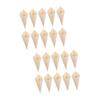 Baluue 300pcs Ice Cones Dessert Holders for Charcuterie Snacks and More for Parties Weddings and Catering Events view 1