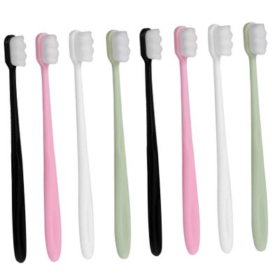 FOMIYES 8pcs Soft Toothbrush for Adults Postpartum Toothbrush Gentle Bristles Super Soft for Sensitive Teeth Complete Oral Care Kit