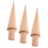 Alipis 12pcs Ice Cream Cone Mold Wood Dessert Molds for Homemade Waffle Cones for Family Gatherings and Special Occasions view 3
