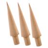 Alipis 12pcs Ice Cream Cone Mold Wood Dessert Molds for Homemade Waffle Cones for Family Gatherings and Special Occasions view 4