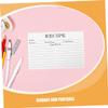 COHEALI 50pcs Writable Blank Recipe Cards Double Sided Paper Recipe Sheets for Bridal Showers Weddings and Daily Use Elegant Sturdy Food Note Cards for Home and Gifting view 3