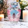 Pink Cloud Urn for Human Ashes Adult Female - Cremation Urn for Adult Women Ashes - Funeral Memorial Ashes - 10 Inch view 4