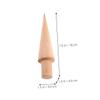 Alipis 15pcs Ice Cream Cone Molds Versatile Maker for Homemade Desserts for Birthdays and Family Gatherings Tool for Waffle Cones view 2
