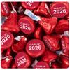 119ct Red Graduation Class of 2026 Wrapped Miniatures And Red Stickered Kisses Chocolate Candy Mix For Grad Gifts, School Event Giveaways & Party Favors view 3