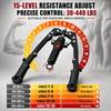 Arm Exercise Equipment Chest Workout - 10 Gears 22-440lb Hydraulic Power view 2