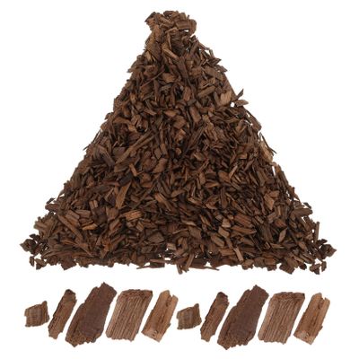SOLUSTRE 1 Pack Moderate Oak Slices for Winemaking Chips Red Home Brewing Supplies Whiskey Brewing Supplies Wine Making Supplies Home Brewing Supply Home Brewing Accessory Coffee Wooden