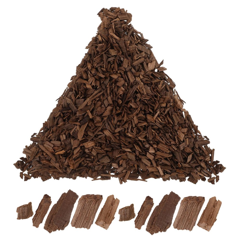 SOLUSTRE 1 Pack Moderate Oak Slices for Winemaking Chips Red Home Brewing Supplies Whiskey Brewing Supplies Wine Making Supplies Home Brewing Supply Home Brewing Accessory Coffee Wooden