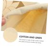 Abaodam 2pcs Singing Bowl Pouch for Tibetan Bowl Drawstring Bag Beam Mouth Design Buddhist Sound Storage Meditation Accessory Luxury Cotton view 4