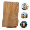 OUNONA High Capacity Janitorial Cart Bag Replacement Cleaning Supply Bag for Commercial and Residential Use Canvas Material for Heavy Loads view 3
