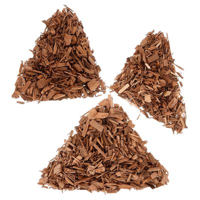 HOLIDYOYO 1pack Cocktail Brewing Oak Wood Chips for Wine and Whiskey Aging French Oak Chips for Enhanced Flavor and Homemade Brews
