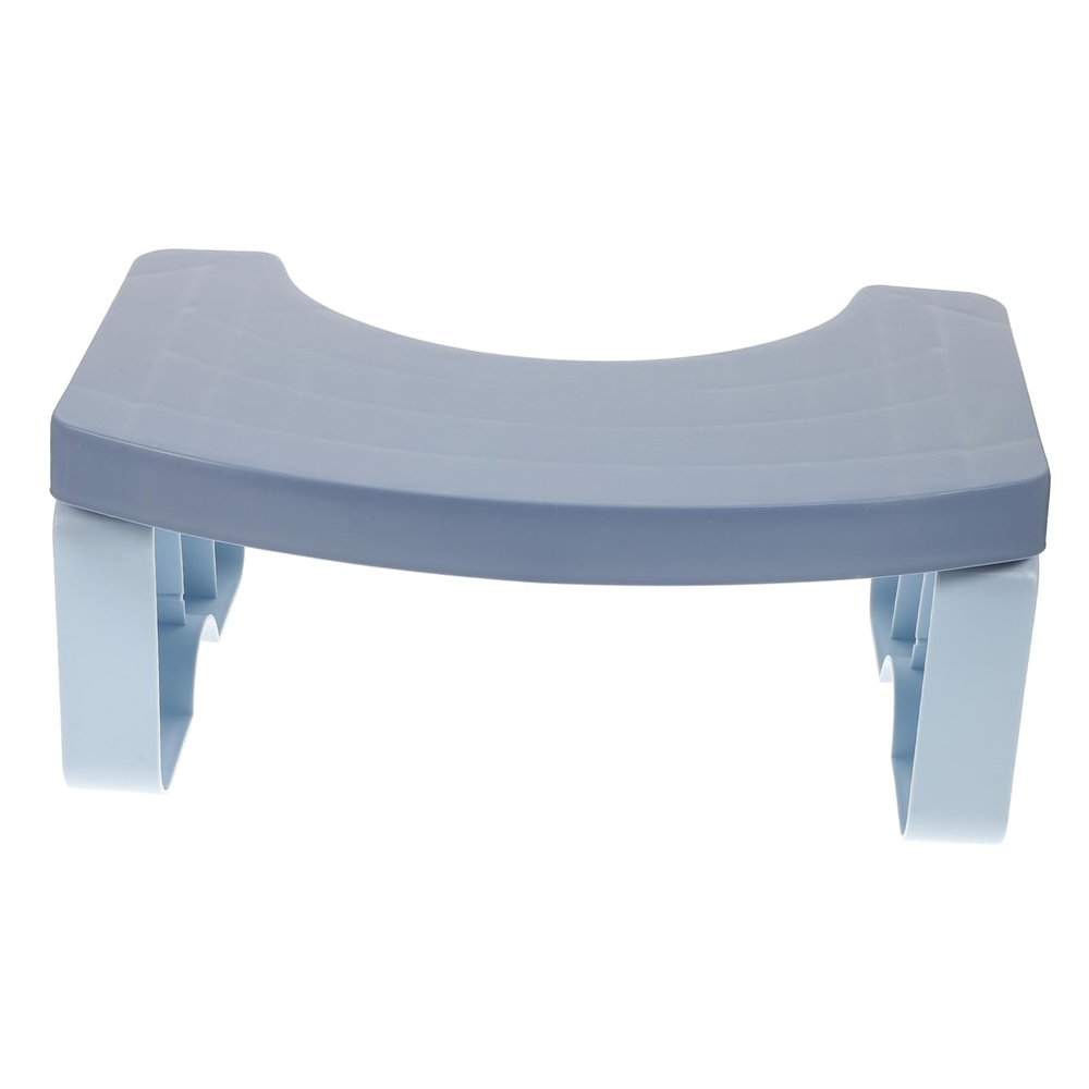 CHICAMPERA Bathroom Toilet Footstool Boys and Girls Step Stool Slip Stable Support Simple Colors Fashionable Appearance for Daily Use Random Color