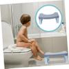 CHICAMPERA Bathroom Toilet Footstool Boys and Girls Step Stool Slip Stable Support Simple Colors Fashionable Appearance for Daily Use Random Color view 4