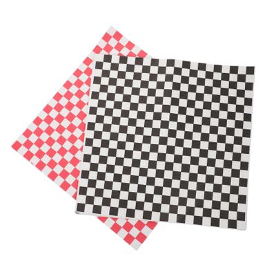 HOMOBABE 100pcs Burger Wrapping Paper Sandwich Paper Wraps Grease Resistant for Snack Shop