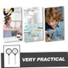 ERINGOGO 2pcs Precision Magnifiers for Seniors Handheld Magnifying Glass High Magnification for Reading Crafts view 3