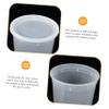 EXHUMKY 20sets Disposable Soup Cups Lids Sturdy Takeout Bowls for Hot Soup Porridge Ice Leakproof Containers for Home Parties Buffets Easy Stackable Storage view 2
