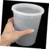 EXHUMKY 20sets Disposable Soup Cups Lids Sturdy Takeout Bowls for Hot Soup Porridge Ice Leakproof Containers for Home Parties Buffets Easy Stackable Storage view 4