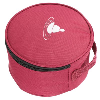 Abaodam Tibetan Singing Bowl Carrying Case Lightweight Meditation Storage Bag for Crystal Bowls Compact Design Zipper Closure Protective Cloth Material Nepal