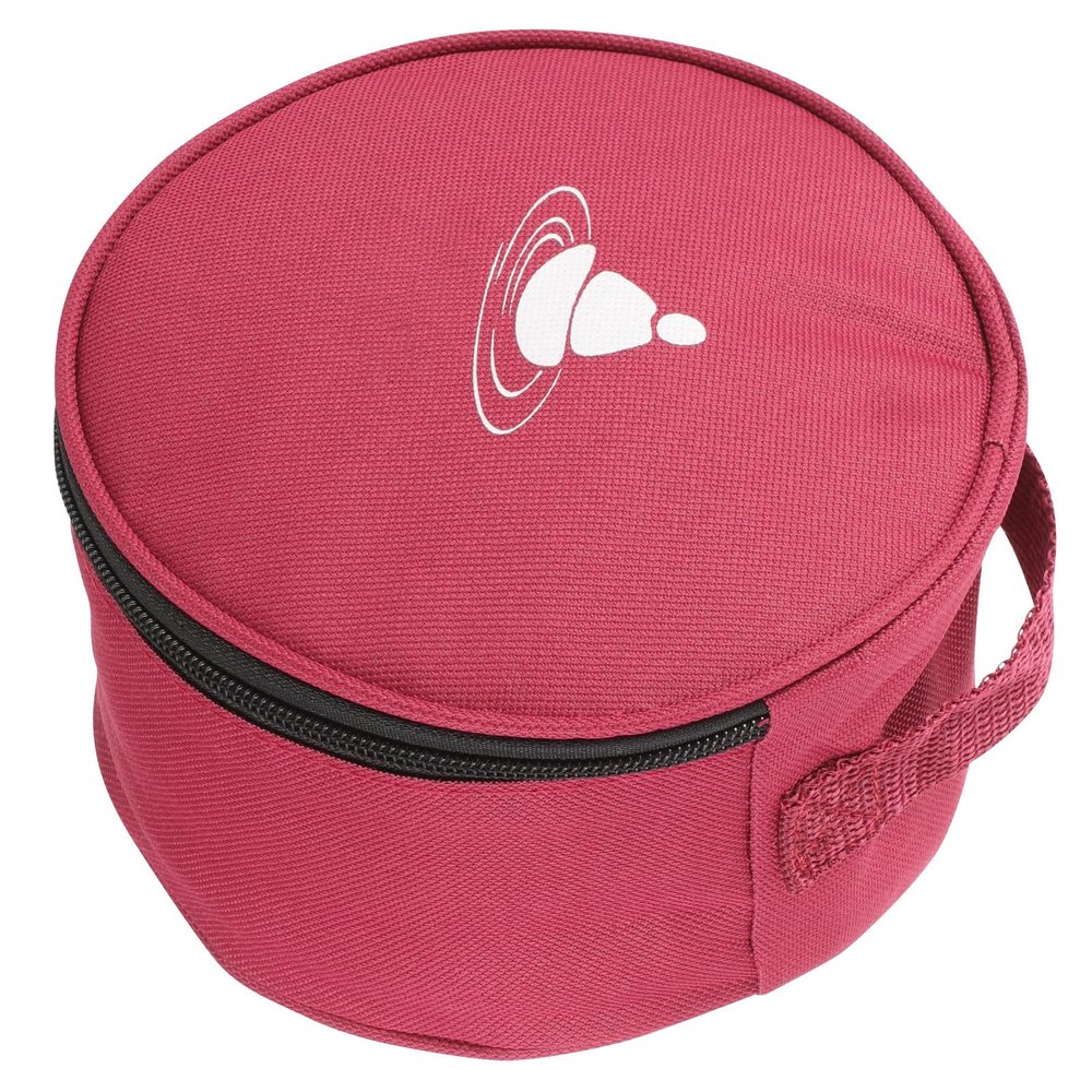 Abaodam Tibetan Singing Bowl Carrying Case Lightweight Meditation Storage Bag for Crystal Bowls Compact Design Zipper Closure Protective Cloth Material Nepal