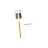JECOMPRIS 2sets Stove Top Cleaning Brush Double-Ended Gas Stove Brush Stainless Steel Plastic Kitchen Cooktop Cleaner 3pcs*2 view 4
