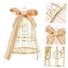 jojofuny 4pcs Decorative Bird Cage Candy Boxes Elegant Wedding Favor Boxes for Parties Material for Banquets Bridal Showers and Special Occasions view 4