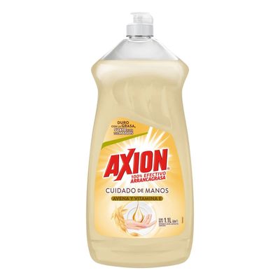 Axion Dish Soap, Dishwashing Liquid Dish Soap, Dish Detergent liquid, lemon & Oats with cream touch 1.1 L (Oats with cream touch)