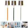 SOLUSTRE 3pcs Double-Ended Gas Stove Cleaner Brush Wire Brush for Gas Stove Kitchen Cooktop Cleaner view 3