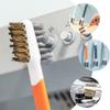 SOLUSTRE 3pcs Double-Ended Gas Stove Cleaner Brush Wire Brush for Gas Stove Kitchen Cooktop Cleaner view 4