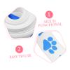 Didiseaon 1roll Paw Print Packing Ribbon Soft Polyester Wired Edge Ribbon for Wrapping Crafts and Decorations Pet Paw Design Yards view 3