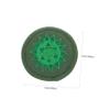 Abaodam Buddhist Sound Bowl Mat Handmade Nepalese Embroidered Religious Pad for Meditation and Cushion Unique view 2