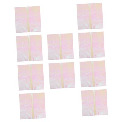 DEARMAMY 10sheets Flower Wrapping Paper Cellophane Wrap for Bouquets Crafts and Presentations