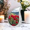 Beautiful Red Rose Funeral Urns for Human Ashes Adult Female & Male - Large Cremation Urn for Human Ashes - Memorial Burial Ashes - 10 Inch view 4