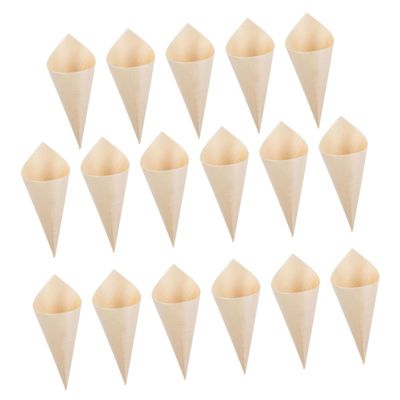 ERINGOGO 150Pcs Charcuterie Cones Dessert Accessories for Parties Weddings and Picnics Elegant Food Serving Cups Convenient Practical for Appetizers and Treats