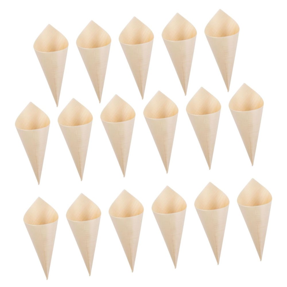 ERINGOGO 150Pcs Charcuterie Cones Dessert Accessories for Parties Weddings and Picnics Elegant Food Serving Cups Convenient Practical for Appetizers and Treats