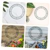 ABOOFAN 2pcs Wreath Floral Crafting Frames for Christmas Decorations Elegant Design for Flower Arrangements for Holiday Centerpieces view 3